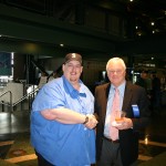 With Mariner's President Chuck Armstrong.