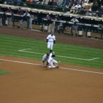 Chavez steals 3rd.