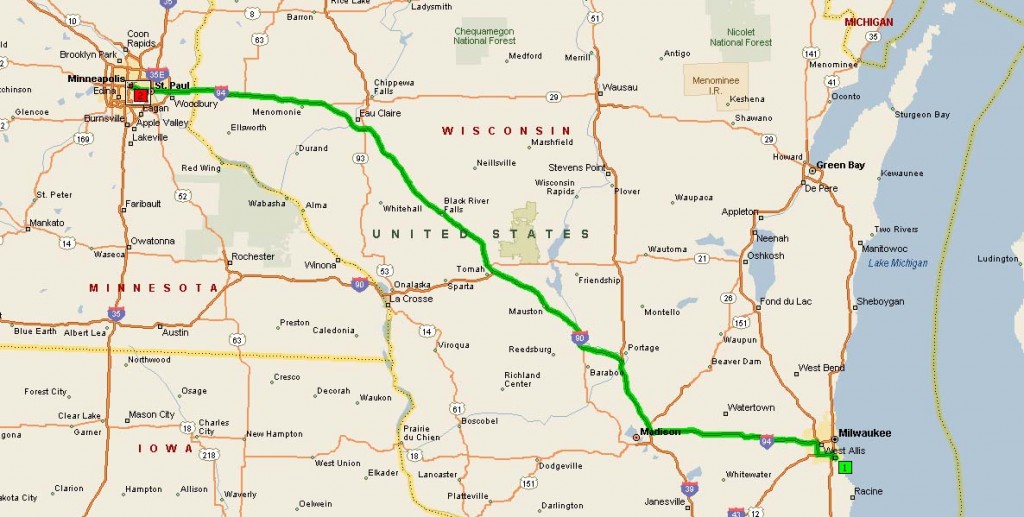 MKE to MPLS